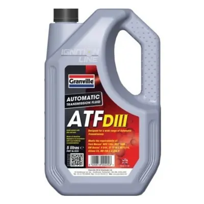 Granville Synthetic ATF Dexron III Automatic Transmission Fluid 5L