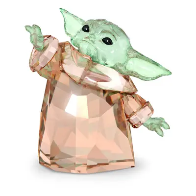 Swarovski Star Wars Mandalorian The Child, Green and Gold tone Crystals, from the Star Wars Coll