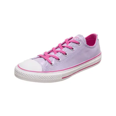 (UK 10-EU 27-US 10.5C) Converse CTAS OX 663673C Oxygen Purple/Active Fuchsia Junior