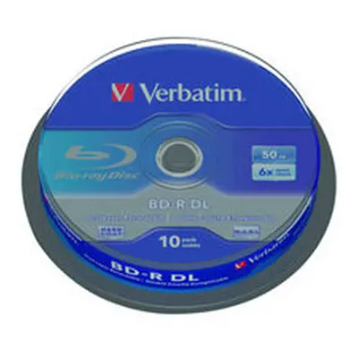 Verbatim BD-R DL 50GB x Pack Spindle BD-R 50GB 10pc(s)