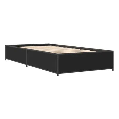 (black, x cm/ cm) vidaXL Bed Frame Bed Black 180x200 cm Super King Engineered Wood and Metal