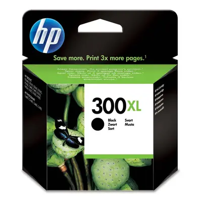 HP 300XL High Yield Black Original Ink Cartridge (CC641EE)