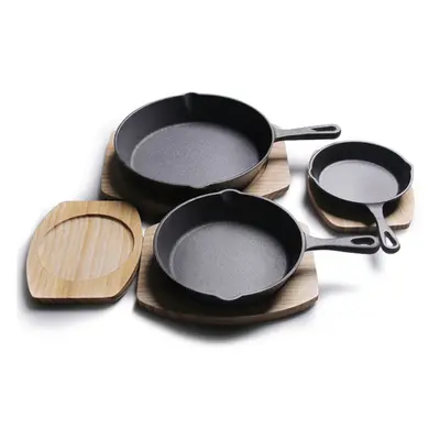 (16cm) 3PCS Frying Pan Non Stick Home Kitchen Cookware Set