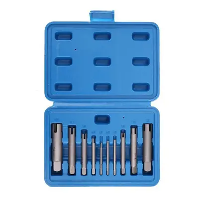 10Pcs Damaged Taps Remover Screw Tap Extractor Set Broken Taps Removal Kit