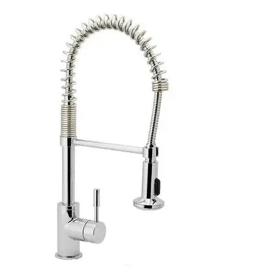 Nes Home Modern Kitchen Sink Mono Mixer Tap With Pull Out Spray Spout