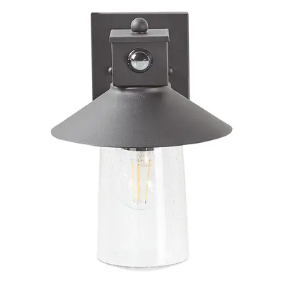 Outdoor Wall Light GOODIE With Motion Sensor Black