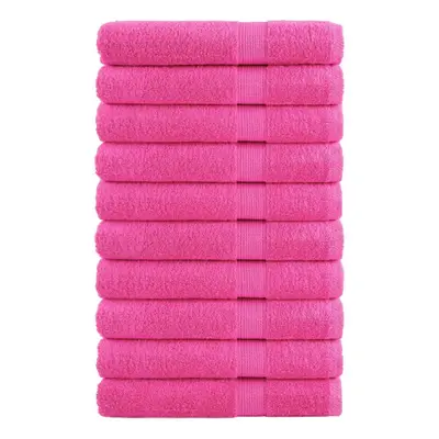 (pink, x cm/ pcs) vidaXL Premium Sauna Towels Guest Bath Towel pcs Gold 600gsm 100% Cotton