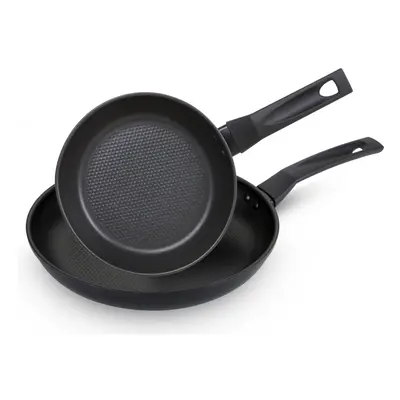 Prestige Frying Pans in Aluminium Non Stick Cookware Set, & cm - Pack of