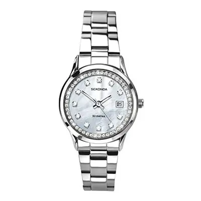 Sekonda Midnight Star Women's Watch with White Mother of Pearl Dial