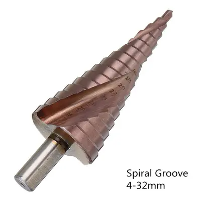 () M35 Cobalt Step 4-12/4-20/4-32mm HSS Drill Bits Triangle Shank