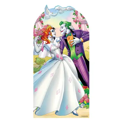 Joker & Harley Quinn Wedding Cardboard Stand-In Adult Size