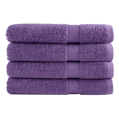 (purple, x cm/ pcs) vidaXL Premium Sauna Towels Guest Bath Towel pcs Grey 600gsm 100% Cotton