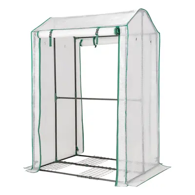 Outdoor Mini Portable Walk-in Garden Greenhouse Large Garden Hot House