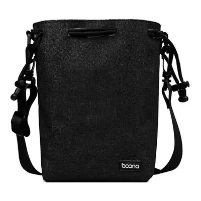 (Black, M) Waterproof Camera Bag Lens Storage Bags Camera Pouch Case Drawstring Pouch for Nikon 