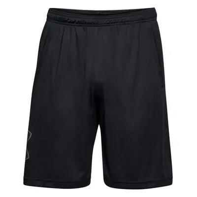 (L) Under Armour Tech Graphic Short Mens Black shorts