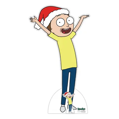 Morty Happy Christmas From Rick And Morty Official Cardboard Cutout