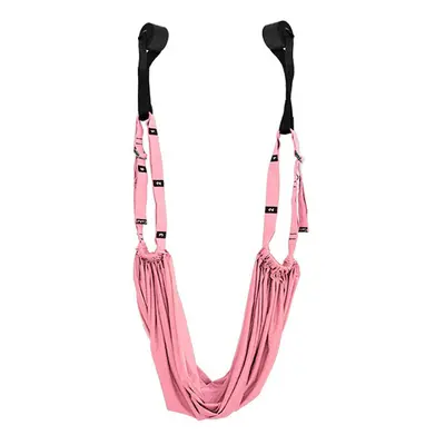 (Pink) Stretching Band Adjustable Training Belt Yoga Belts Back Bend Strap Assist for Home Fitne