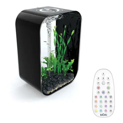 BiOrb LIFE 60L Black Aquarium Fish Tank with Multi Colour LED Lighting