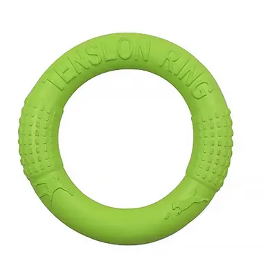 (Green, S) Pet Flying Discs Dog Training Ring Puller Resistant Bite For Outdoor Game