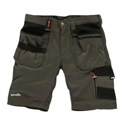 (34R, Slate) Scruffs Mens Trade Shorts