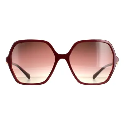 Bvlgari Sunglasses BV8238B 5469E2 Bordeaux Transparent Red Brown Purple Gradient