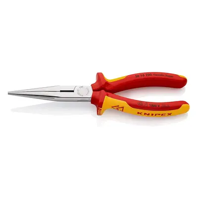 Knipex Snipe, Needle Nose Side Cutting Pliers - Chrome Plated Insulated - 200mm