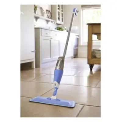 Lakeland Hard Floor Lightweight Spray Mop ? Refillable Water Tank & Washable Microfibre Pad