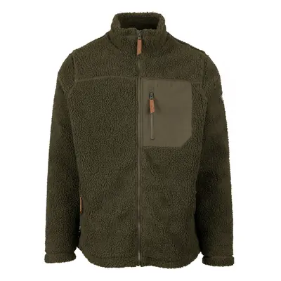 (S, Ivy) Trespass Mens Sherpa Fleece Jacket Airtrap Buck B