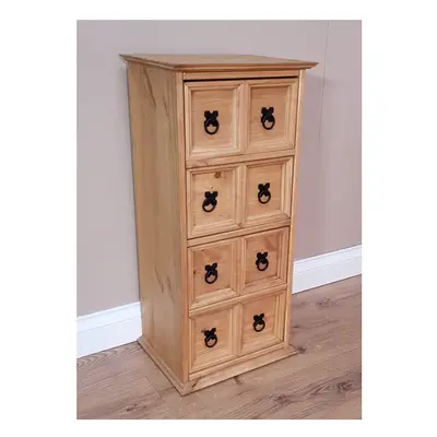 Corona 4x2 CD Unit Solid Pine Furniture