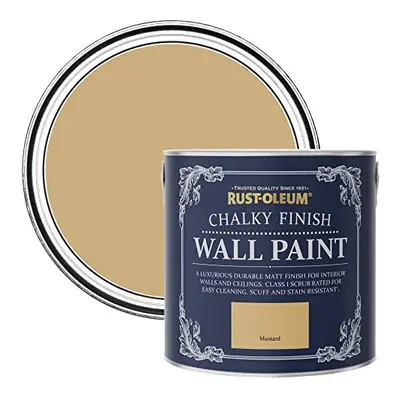 Yellow Matt Emulsion Wall Paint - Mustard 2.5L