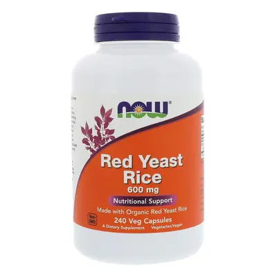 Now Foods, Red Yeast Rice, mg, Veg Capsules