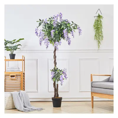 Large Artificial Realistic Blossom Tree Plant in Pot