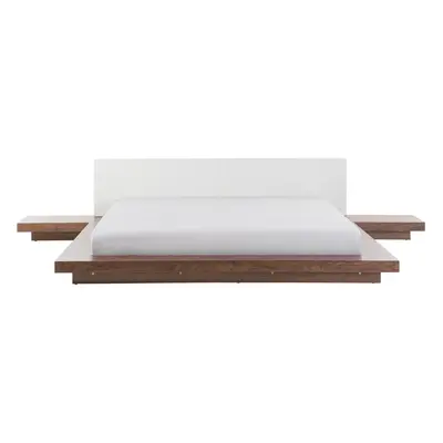 Slatted Bed ZEN x cm (EU Super King) Wood Brown