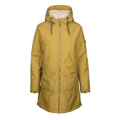 (6, Golden Olive) Trespass Womens Waterproof Jacket with Hood Neeska