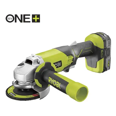 Ryobi 18V Li-ion One+ 115mm Cordless Angle grinder Kit - R18AG-130S