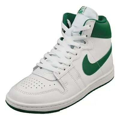 (5) Nike Jordan Air Ship Mens Fashion Trainers in White Green