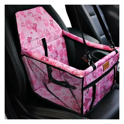 (butterfly) Foldable Pet Dog Car Seat Cover Safe Basket Protector Puppy Travel Pet Carrier Bag