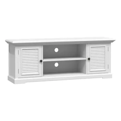 vidaXL TV Cabinet TV Unit TV Stand Entertainment Centre White Engineered Wood