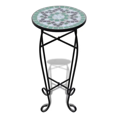 New Balcony Mosaic Side Coffee Table Plant Flower Terrace Green Wedding Dining