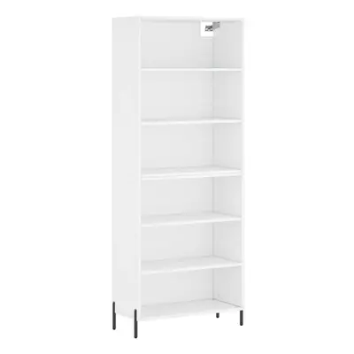 (white, shelves) vidaXL Highboard Sideboard Storage Cabinet Home Side Cabinet Engineered Wood