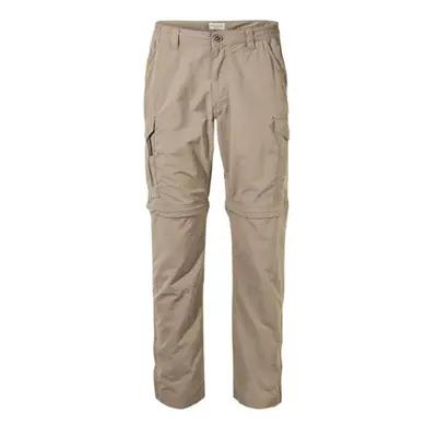 (30S, Pebble) Craghoppers Mens Convertible Hiking Trousers