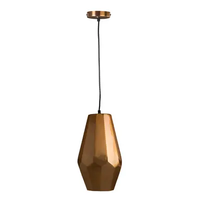 Aluminum Copper Finish Small Pendant Light, Pendant Light Shade, Easy Installation Ceiling Penda