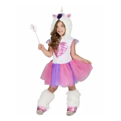 (5 - years (S)) Girls' Unicorn Princess Costume