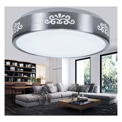 AC110-240V 12W LED Recessed Ceiling Light Modern Round Mount Lamp for Bedroom Study Living Room