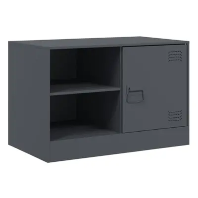 (anthracite, pcs) vidaXL TV Cabinet TV Stand TV Unit Entertainment Centre Media Cabinet Steel