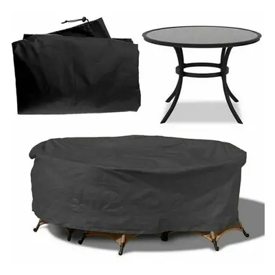 (L) 190T Oxford Furniture Cover Table Chair Seat Sun Shelter UV Protector Waterproof Outdoor Ind