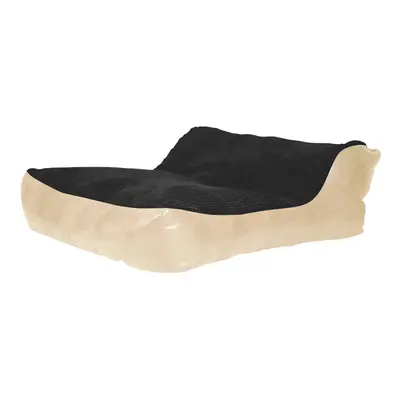 (Black/Ivory) Bonkers Love Sack Double Bean Bag x x 54cm