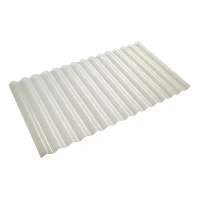 (2000mm*930mm(LxW)) Plastic Translucent Corrugated Roof Sheet Corrapol PVC Roofing Garden Buildi