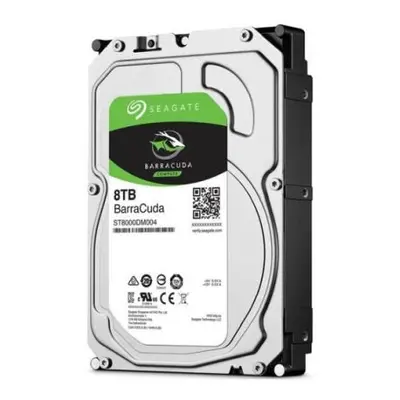 Seagate 3.5", 8TB, SATA3, BarraCuda Hard Drive, 5400RPM, 256MB Cache