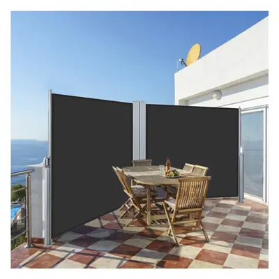 800cm x 160cm W Outdoor Retractable Privacy Side Awning